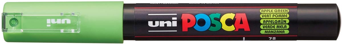 Uni POSCA paintmarker PC-1MC, 0,7 - 1 mm, appelgroen afbeelding