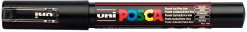 Uni POSCA paintmarker PC-1MC, 0,7 - 1 mm, zwart