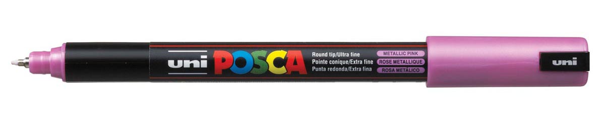 Uni POSCA paintmarker PC-1MR, 0,7 mm, metaalroze