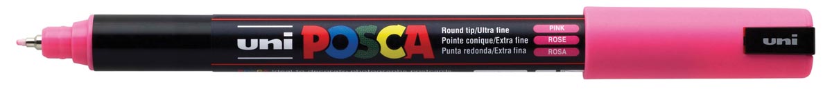 Uni POSCA paintmarker PC-1MR, 0,7 mm, roze afbeelding
