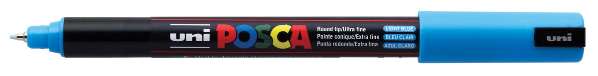 Uni POSCA paintmarker PC-1MR, 0,7 mm, lichtblauw afbeelding
