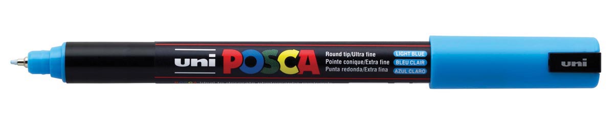 Uni POSCA paintmarker PC-1MR, 0,7 mm, lichtblauw