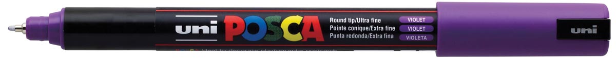 Uni POSCA paintmarker PC-1MR, 0,7 mm, paars afbeelding