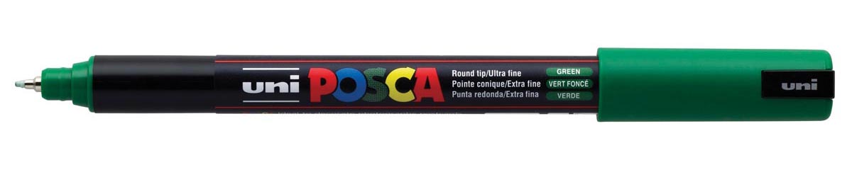 Uni POSCA paintmarker PC-1MR, 0,7 mm, donkergroen