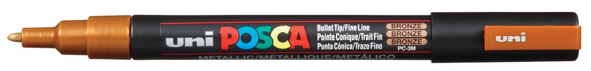 Uni POSCA paintmarker PC-3M, 1,5 mm, brons afbeelding
