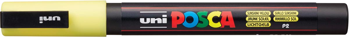 Uni POSCA paintmarker PC-3M, 1,5 mm, zongeel afbeelding