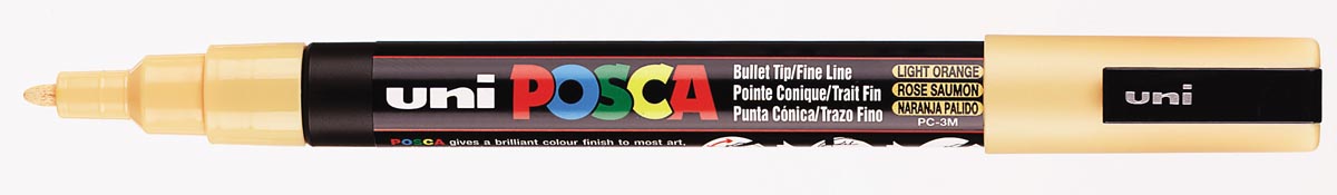 Uni POSCA paintmarker PC-3M, 1,5 mm, zalmroze afbeelding