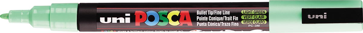 Uni POSCA paintmarker PC-3M, 1,5 mm, lichtgroen afbeelding