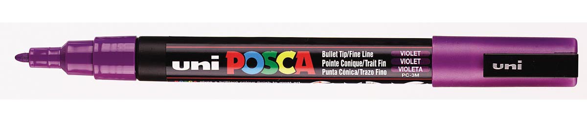 Uni POSCA paintmarker PC-3M, 1,5 mm, paars