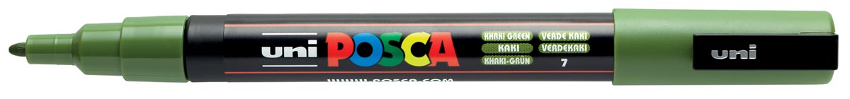 Uni POSCA paintmarker PC-3M, 1,5 mm, kakigroen afbeelding