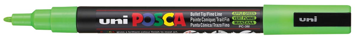 Uni POSCA paintmarker PC-3M, 1,5 mm, appelgroen afbeelding