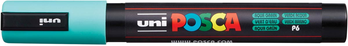 Uni POSCA paintmarker PC-3M, 1,5 mm, zeegroen afbeelding