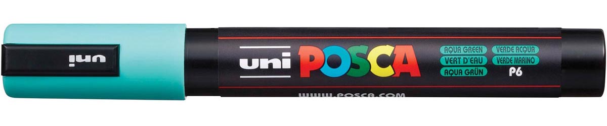 Uni POSCA paintmarker PC-3M, 1,5 mm, zeegroen