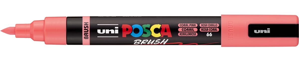 Uni Posca paintmarker PC-5BR, 1 - 4 mm, penseel punt, koraal