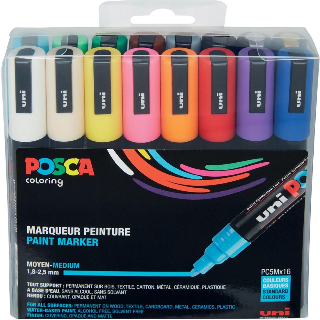 Uni Posca Paint Marker PC-3M - Lichtgroen | Be Creative Shop