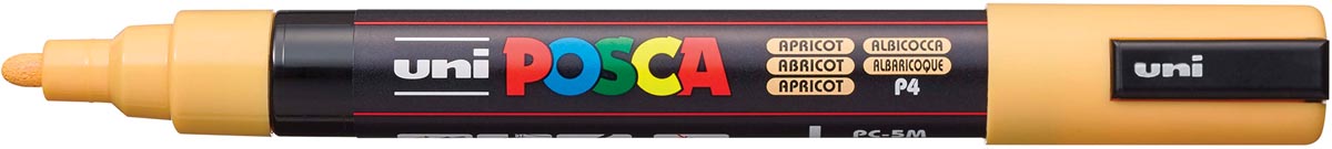 Uni POSCA paintmarker PC-5M, 1,8 - 2,5 mm, abrikoos afbeelding