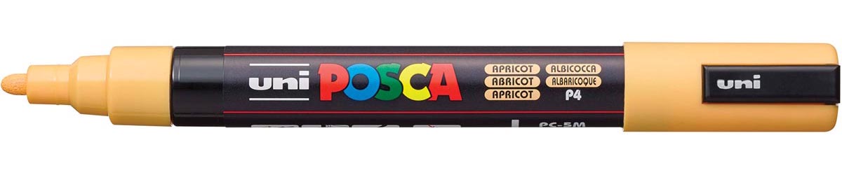 Uni POSCA paintmarker PC-5M, 1,8 - 2,5 mm, abrikoos