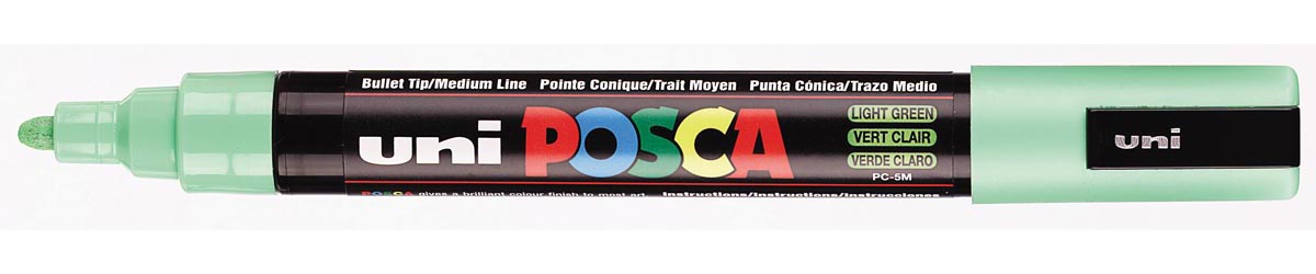 Uni POSCA paintmarker PC-5M, 1,8 - 2,5 mm, lichtgroen