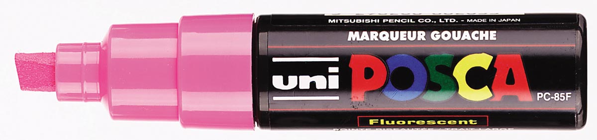 Uni POSCA paintmarker PC-8K, 8 mm, fluo roze afbeelding