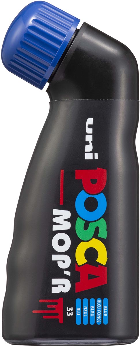 Posca Mop'R - verfmarker xxl - 3-19mm - blauw