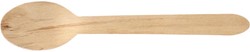 Lepel uit hout, 16,5 cm, pak van 250 stuks