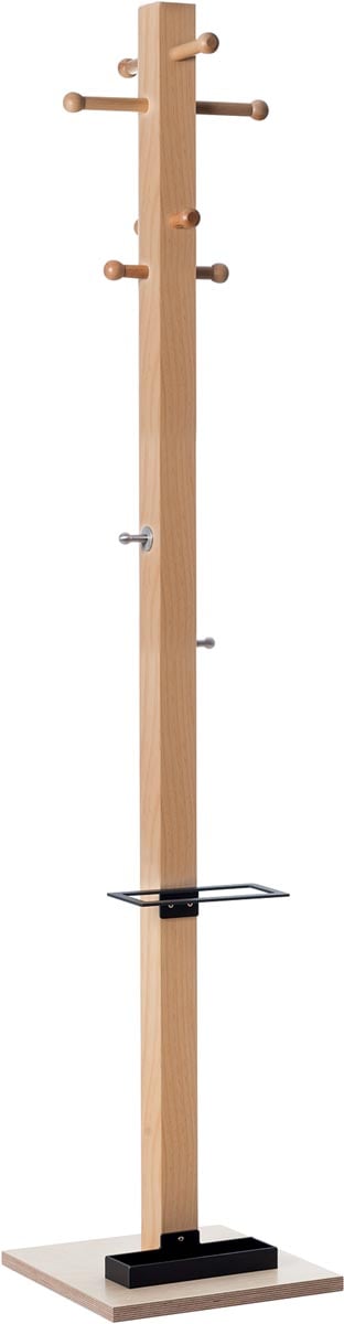 Kapstok Easycloth model B, uit hout, zwart Kapstok Easycloth model B, uit hout, zwart