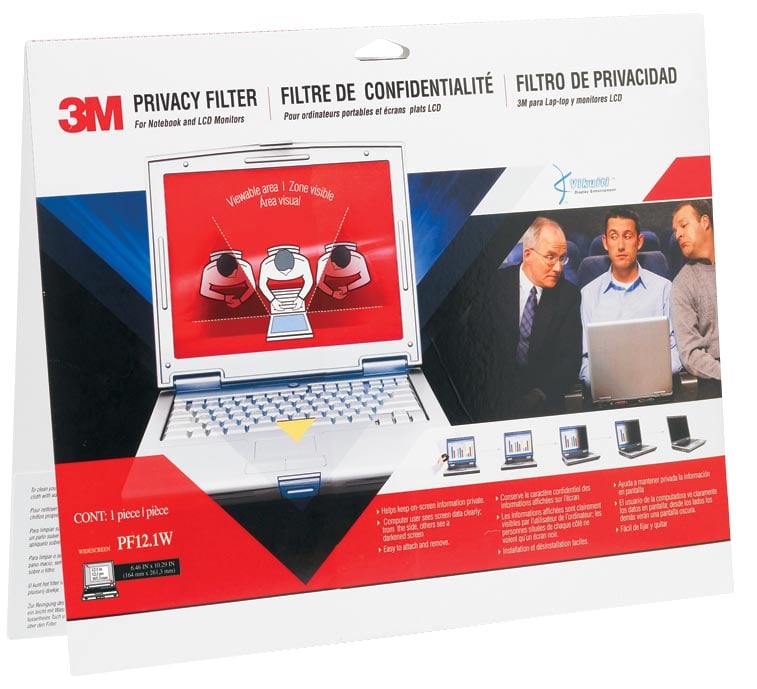3M privacy filter voor 12,1 inch laptops