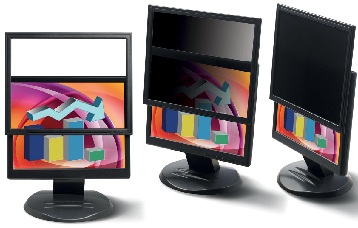 3M privacy filter met kader voor beeldschermen van 17 inch, 5 4