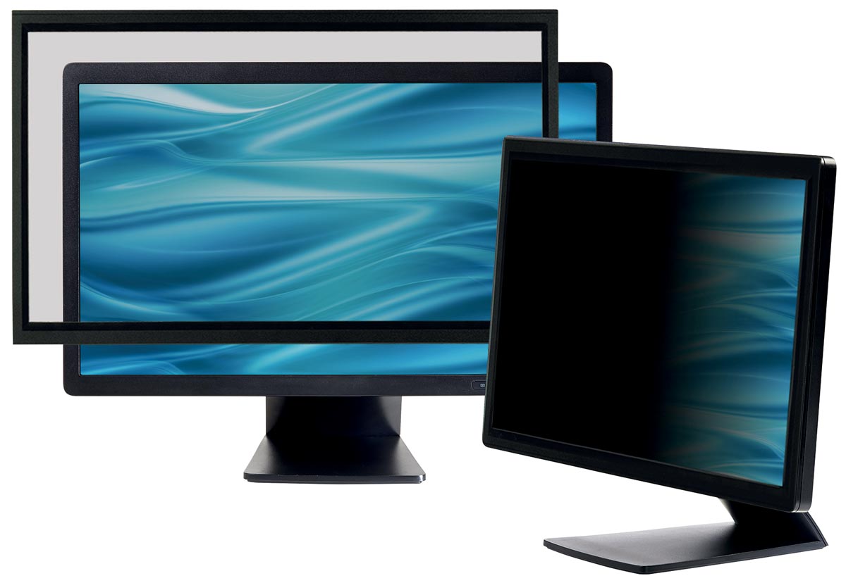 3M privacy filter met kader voor beeldschermen van 24 inch, 16 10