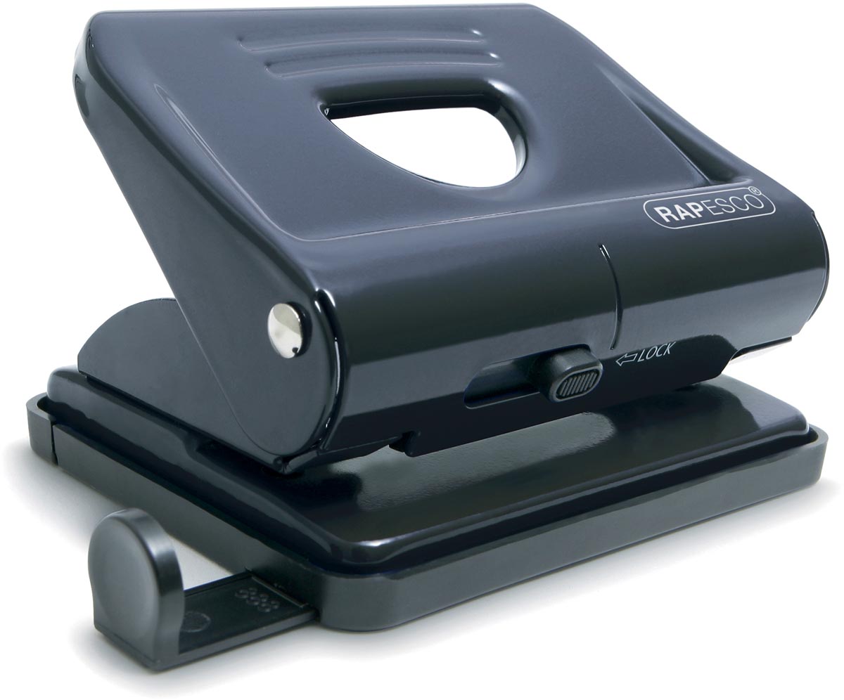 Rapesco Metalen 2 Gaats Perforator 820 Zwart Op Blister huismerk kopen in de aanbieding