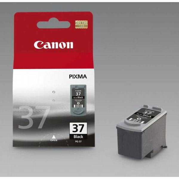 Canon inktcartridge PG-37, 219 pagina&apos;s, OEM 2145B001, zwart afbeelding