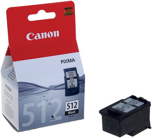 Canon inktcartridge PG512, 401 pagina's, OEM 2969B001, zwart