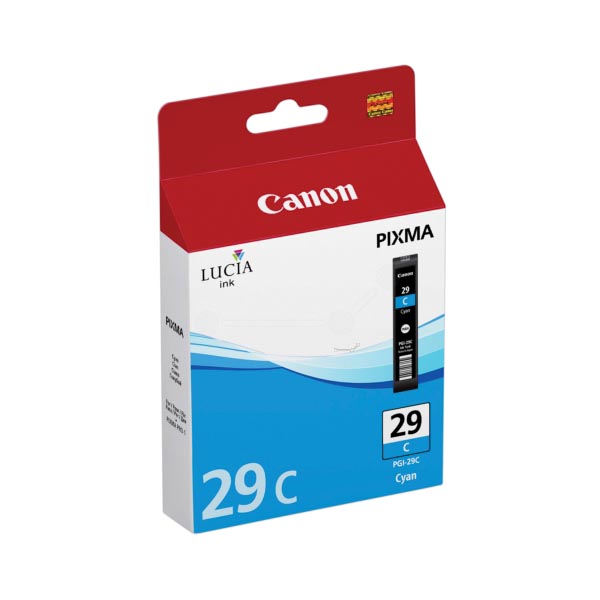 Canon inktcartridge PGI-29C, 1.940 pagina's, OEM 4873B001, cyaan