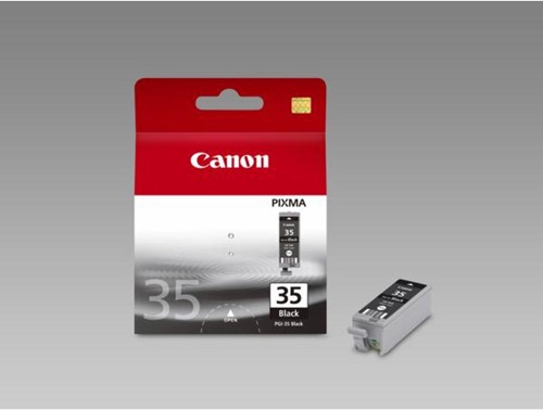 Canon inktcartridge PGI-35BK, 191 pagina's, OEM 1509B001, zwart