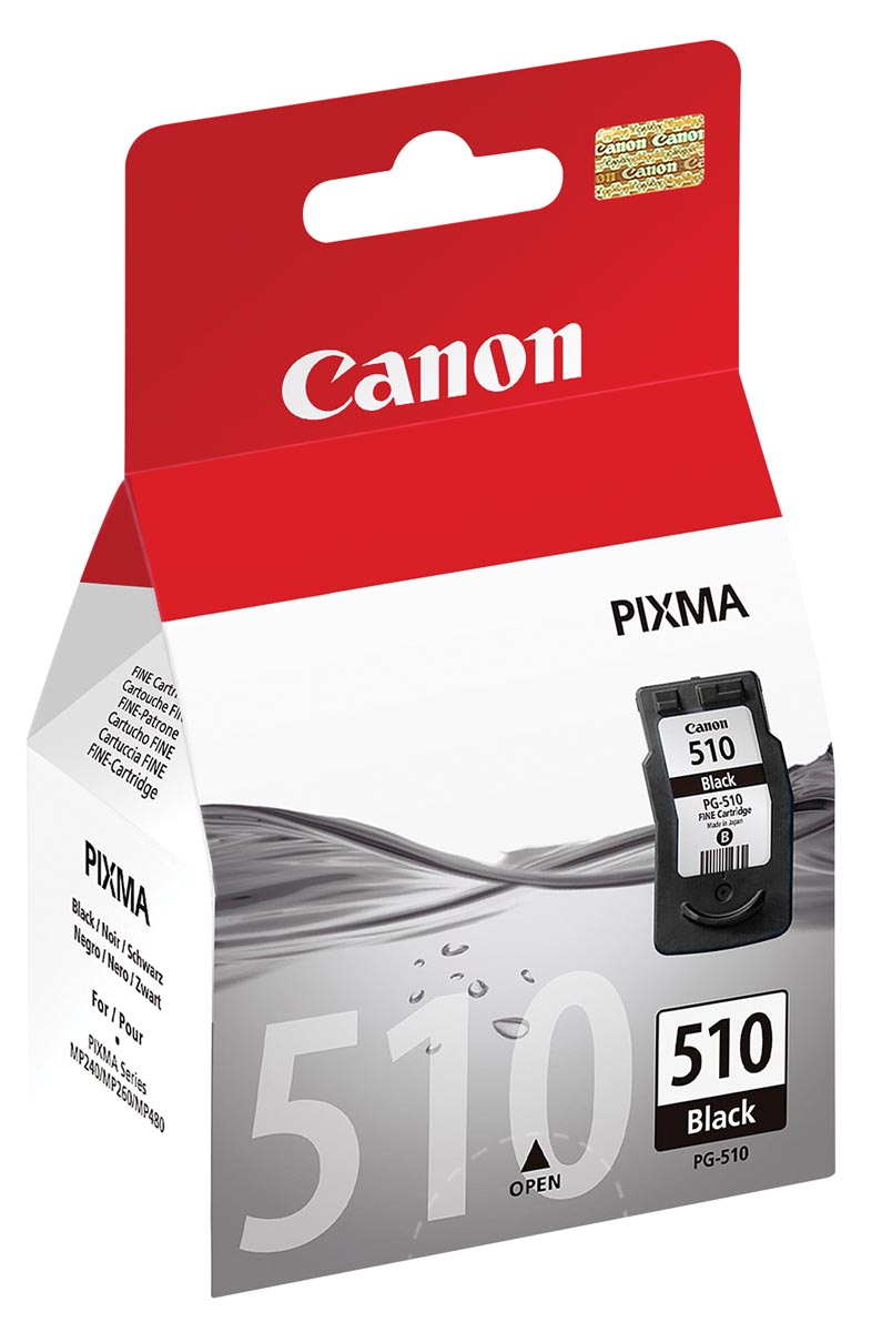 Canon inktcartridge PG-510, 220 pagina&apos;s, OEM 2970B001, zwart afbeelding