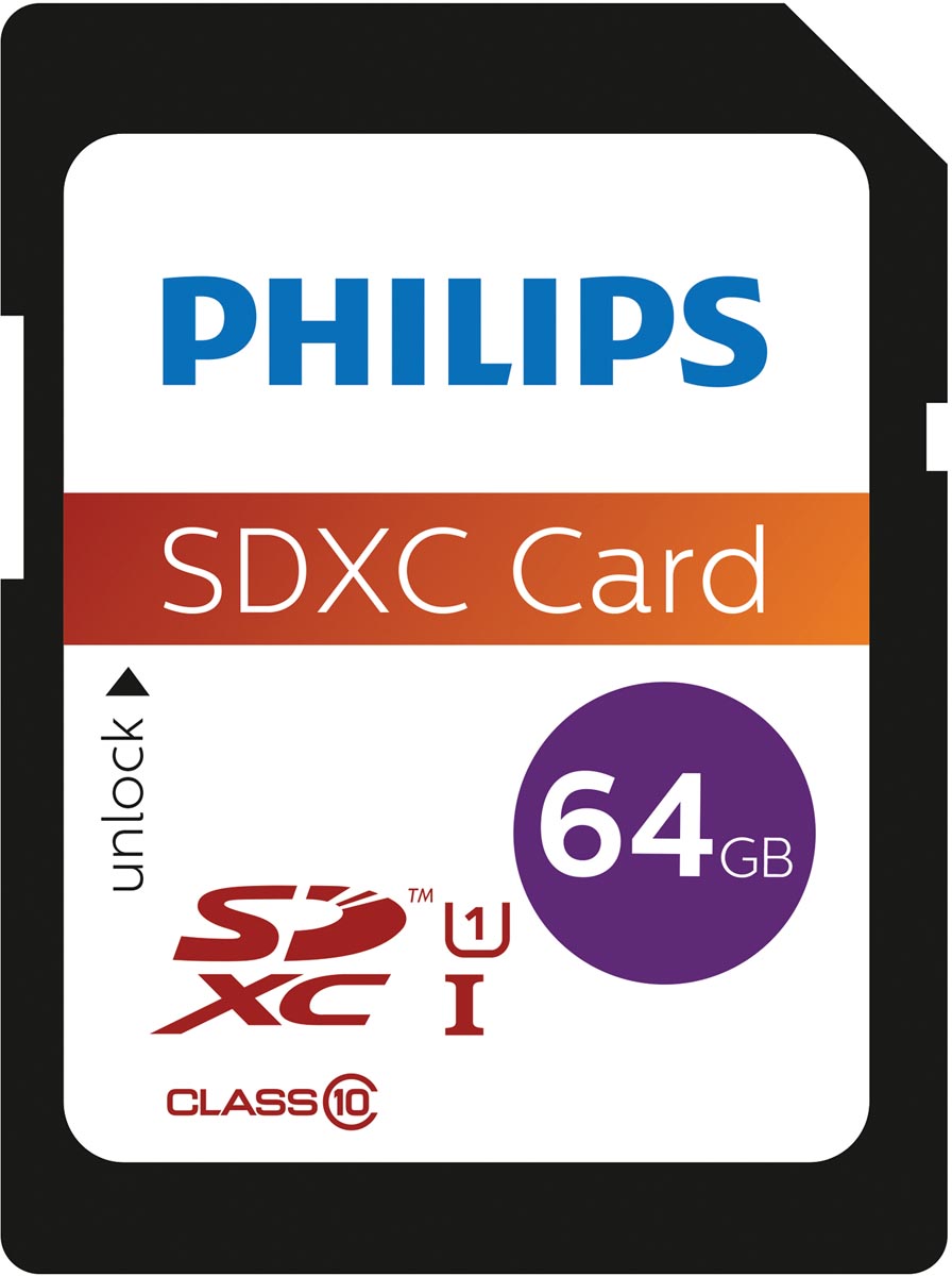 Philips Sdxc Card 64Gb Class10 huismerk kopen in de aanbieding Philips Sdxc Card 64Gb Class10 huismerk kopen in de aanbieding