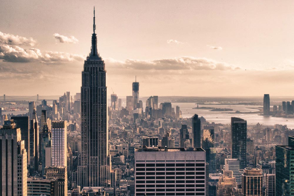 Fotokader New York Winter , ft 65 x 98 cm