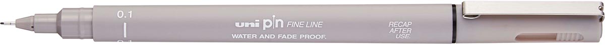 Uni Pin fineliner lichtgrijs, 0,1 mm