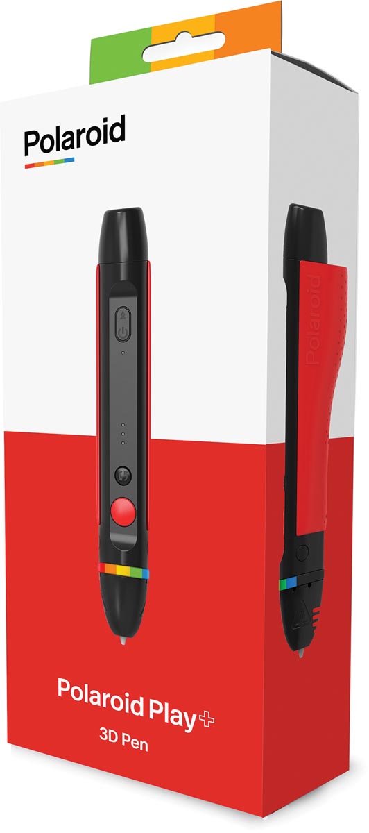 Polaroid 3D pen Play+, inclusief houder, in ophangdoos