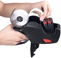 Avery PL2/18 prijstang, zwart-1