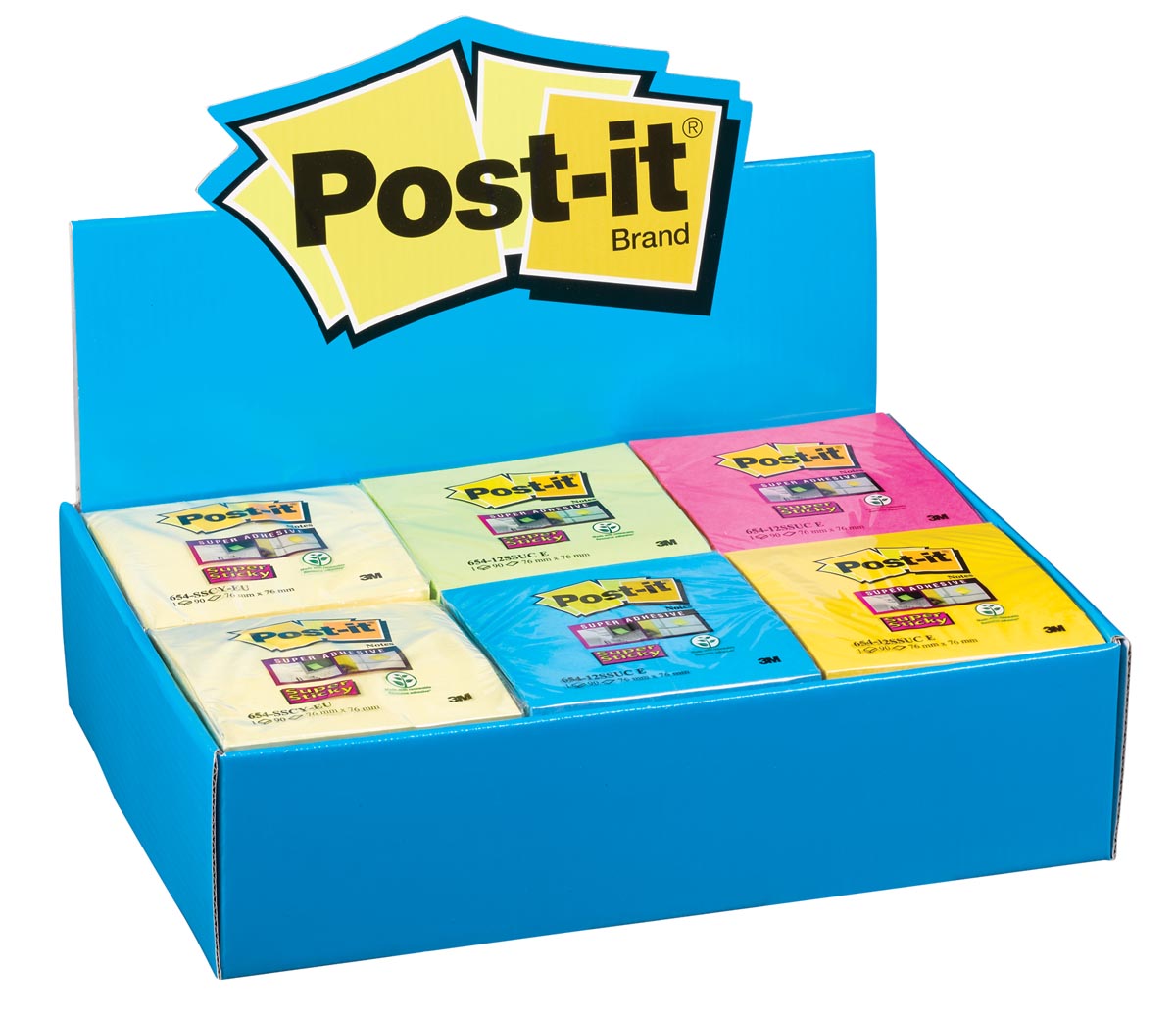 Post It Super Sticky Notes Display Voor Ft 76 X 76 Mm 36 Blokken Van 90 Vel huismerk kopen in de aanbieding Post It Super Sticky Notes Display Voor Ft 76 X 76 Mm 36 Blokken Van 90 Vel huismerk kopen in de aanbieding
