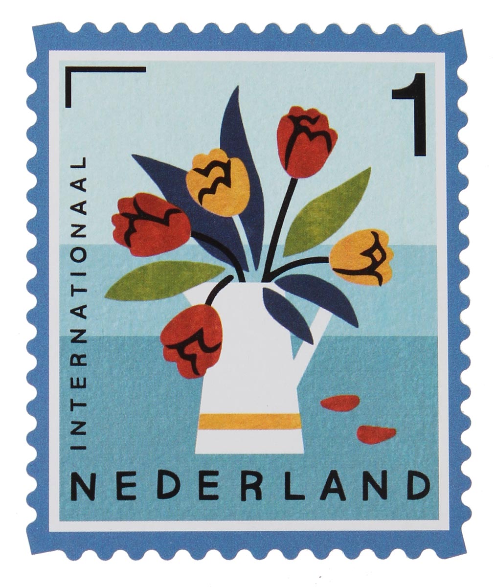 Postzegel Nederland Internationaal, 50 stuks