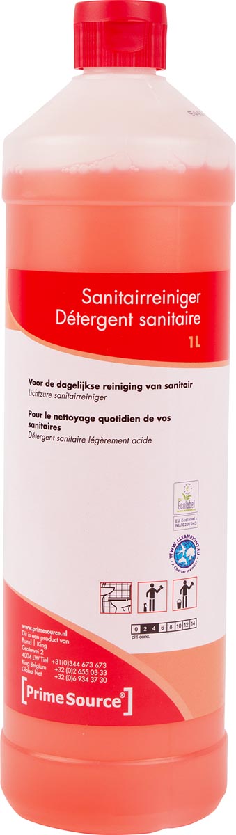 Primesource sanitairreiniger Eco, fles van 1 l afbeelding