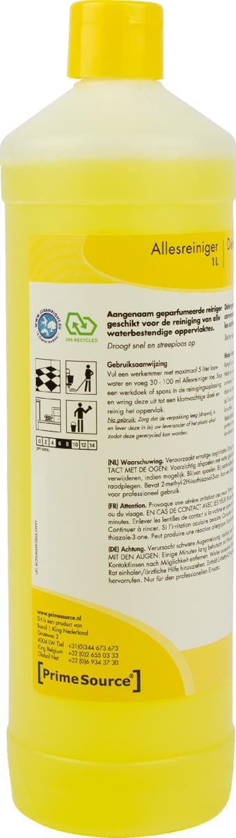 Primesource allesreiniger, fles van 1 l afbeelding