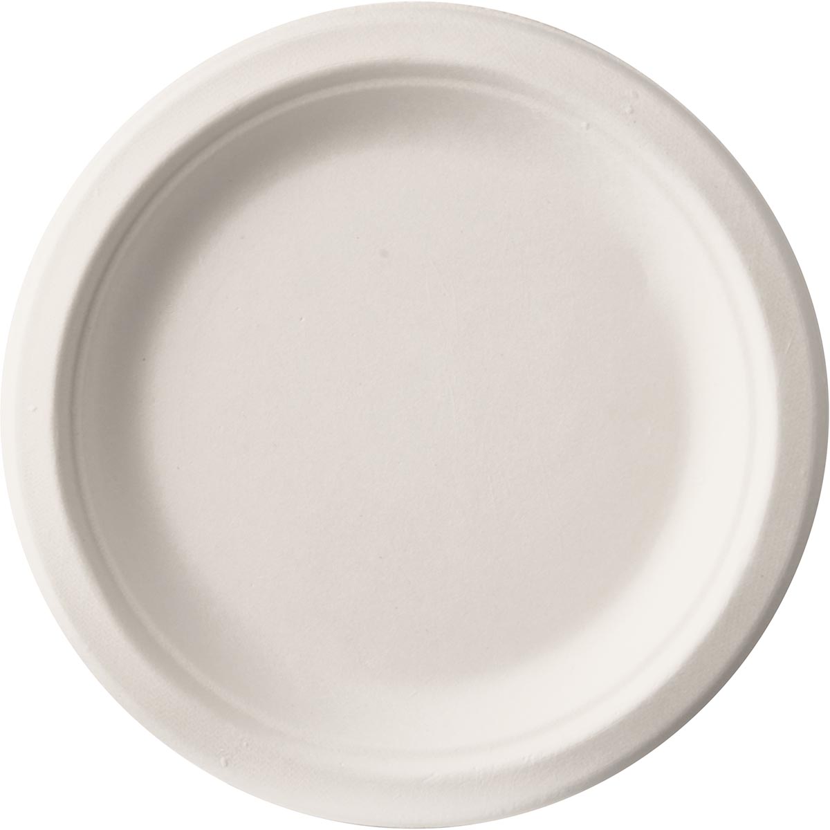 Bord "pure", rond, wit, diameter 15 cm, uit suikerriet, pak van 50 stuks Bord "pure", rond, wit, diameter 15 cm, uit suikerriet, pak van 50 stuks