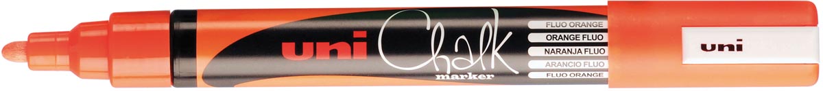 Uni-ball krijtmarker PWE-5M, fluo-oranje
