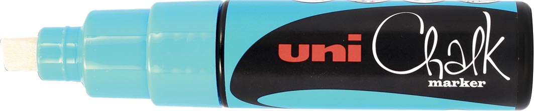 Uni-ball krijtmarker PWE-8K, lichtblauw