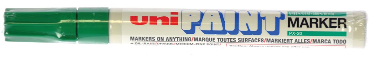 Uni Paint Marker PX-20 groen afbeelding
