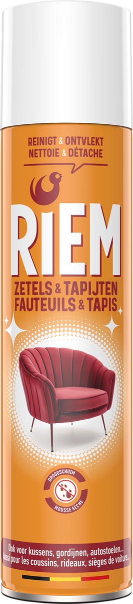 Riem reiniger Zetels & Tapijten, spray van 400 ml afbeelding