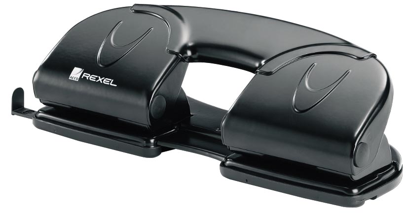 Rexel 4-gaats perforator V412 afbeelding